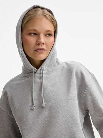 Худи унисекс Condor, серый меланж, размер S