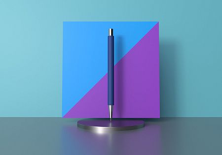 Карандаш "Aurora", покрытие soft touch