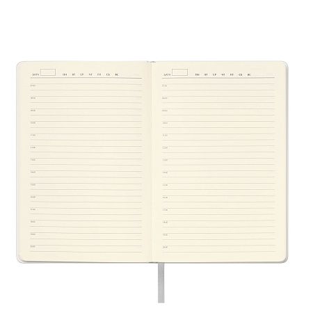 Ежедневник Spark недатированный, серебряный (без упаковки, без стикера)