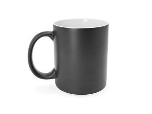 Кружка-хамелеон OKRA, цвет: черный
