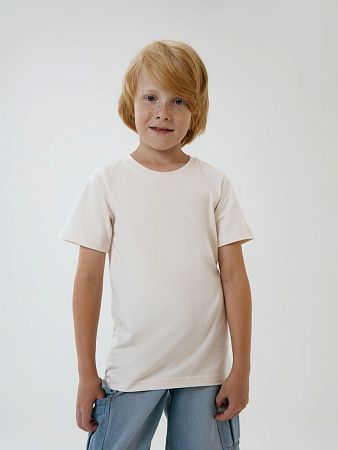 Футболка детская T-Bolka Kids, молочно-белая, размер 6 лет (106-116 см)