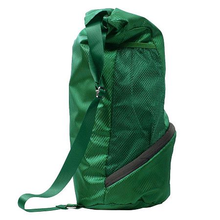 Рюкзак нейлоновый Trieste, зеленый, размер 42*45*16 см