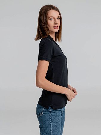 Рубашка поло женская Neptune, темно-синяя, размер M