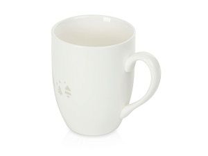 Кружка с прозрачной глазурью «Twinkling Trees», цвет: белый