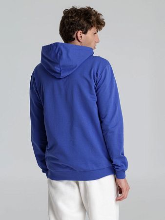 Толстовка на молнии с капюшоном Unit Siverga , ярко-синяя, размер XS