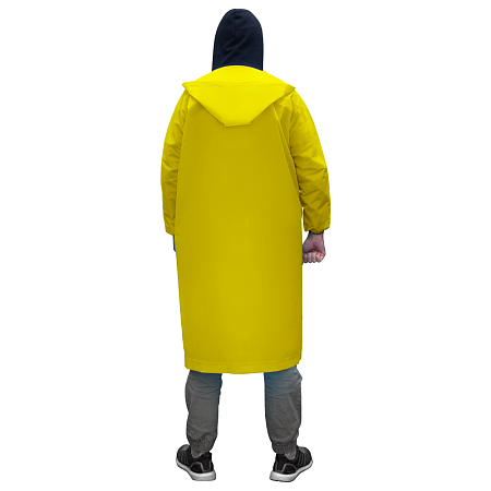 Дождевик RainForest, унисекс, материал EVA, размер M-L, желтый