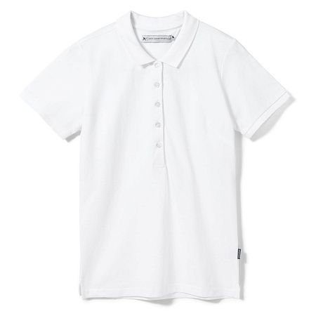 Рубашка поло женская Neptune, белая, размер L