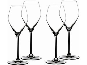 Набор бокалов Champagne Rose, 322 мл, 4 шт., цвет: прозрачный