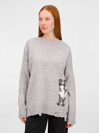 Джемпер Sharpick, серый, размер S/M