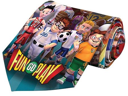 Галстук с возможностью полноцветной печати