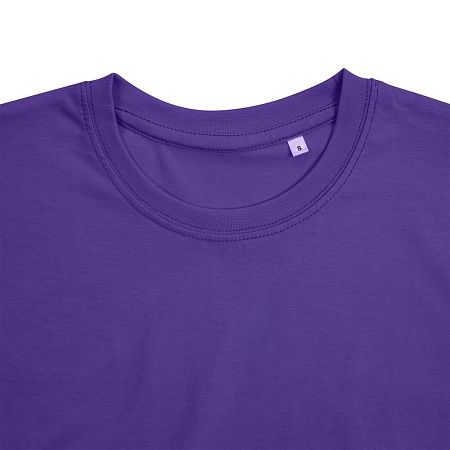 Футболка унисекс T-Bolka 160, фиолетовая, размер S v2