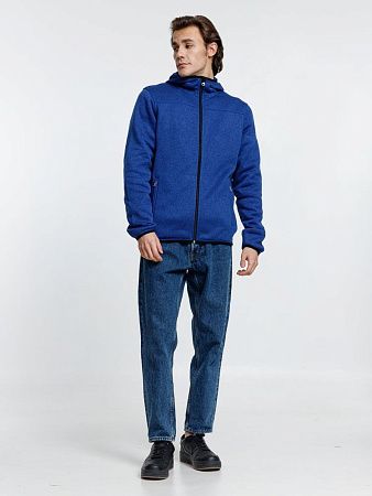 Куртка с капюшоном унисекс Gotland, синяя, размер L