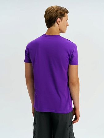 Футболка унисекс Regent 150, темно-фиолетовая, размер XXS