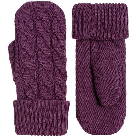 Варежки Heat Trick, баклажановые, размер L/XL