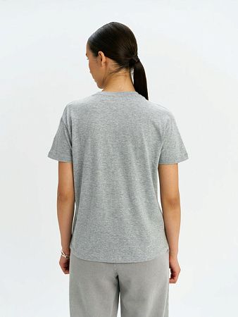 Футболка унисекс Regent 150, темно-серая, размер L