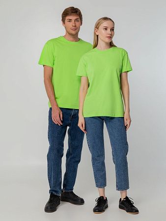 Футболка унисекс T-bolka 140, зеленое яблоко, размер XL