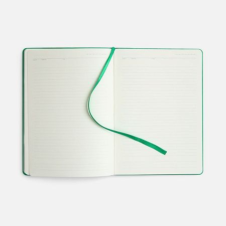 Ежедневник Vale New, недатированный, зеленый