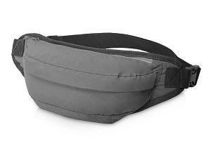 Светоотражающая сумка на пояс «Extra Reflect», цвет: серый