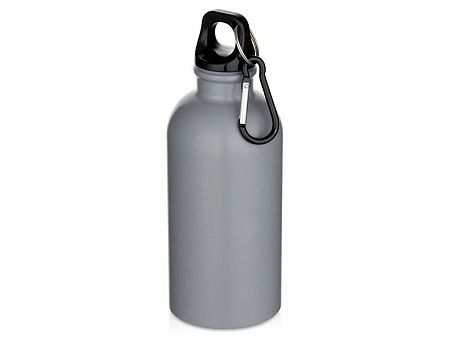 Бутылка для воды «Oregon», переработанная сталь, 400 мл