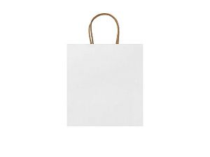 Пакет бумажный HAYA, цвет: белый