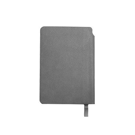 Ежедневник недатированный SALLY, A6, серый, кремовый блок в линейку