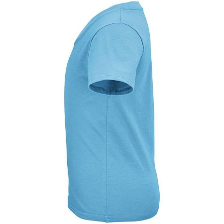 Футболка детская Crusader Kids, бирюзовая, размер 6 лет (106-116 см)