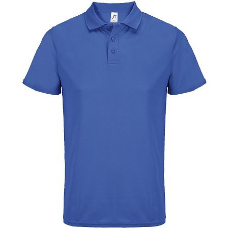 Рубашка поло унисекс Pitcher, ярко-синяя (royal), размер XS