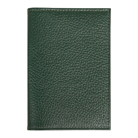 Обложка для автодокументов Leather Sky Flotter Sun из натуральной кожи, зеленая 7730С
