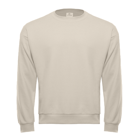 Свитшот унисекс STAN футер без начёса, 350, 96, Молочный,  (11)  (48/M)