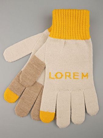 Перчатки на заказ Guanti, полушерсть, размер S/M