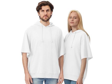 Худи оверсайз с коротким рукавом «Warsaw» унисекс