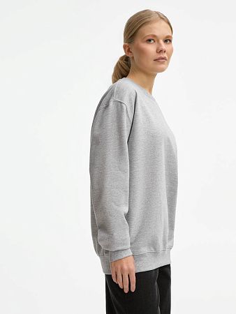 Свитшот унисекс Columbia, серый меланж, размер L