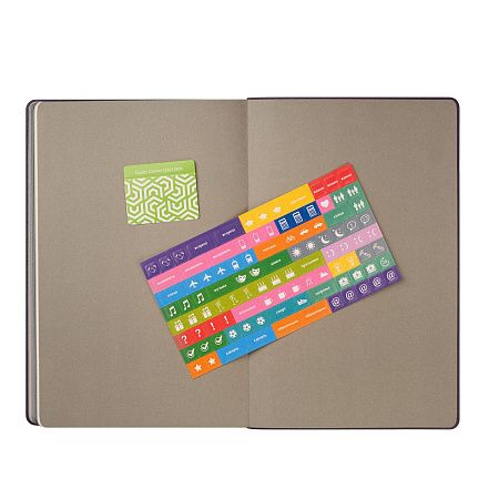 Ежедневник Rain недатированный, фиолетовый