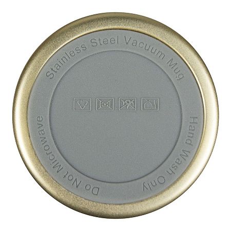 Термокружка Cosmostar, чёрный/ золото