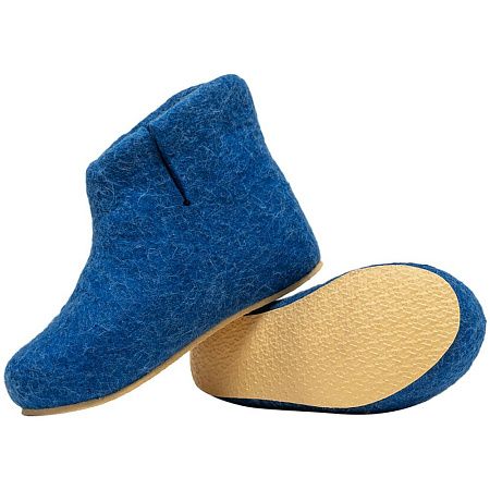Домашние валенки Wild, синие (василек), размер 40