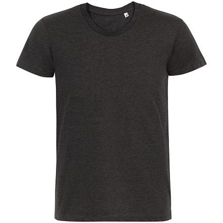 Футболка мужская Regent Fit 150, черный меланж, размер XL