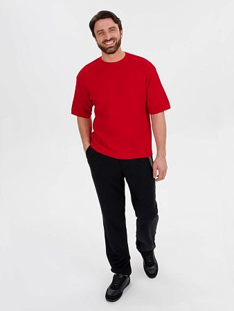 Джемпер с коротким рукавом Siluetti Volumica, красный, размер M/L