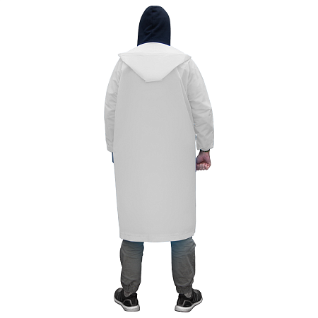 Дождевик RainForest, унисекс, материал EVA, размер M-L, белый