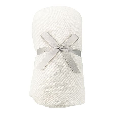 Плед акриловый SUPER SOFT NATURE, белый