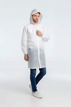 Дождевик унисекс Rainman, белый, размер L