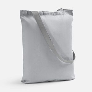 Шопер B4, серый с серыми ручками