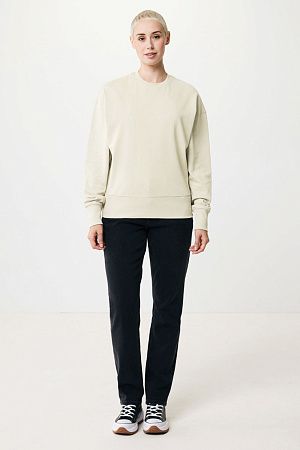 Свитшот Iqoniq Kruger из переработанного хлопка, свободный крой, унисекс, 340 г/м²