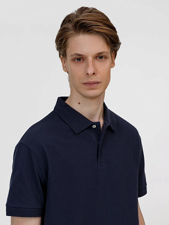 Рубашка поло унисекс Pacific, кобальт (темно-синяя), размер L