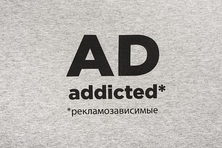 Футболка женская T-bolka Stretch Lady, серый меланж, размер XL v2