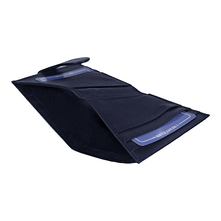 Набор подарочный Solution Superior Duo (ручка, футляр для кредитных карт), синий