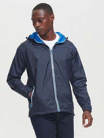 Ветровка Skate, черная с серым, размер XS