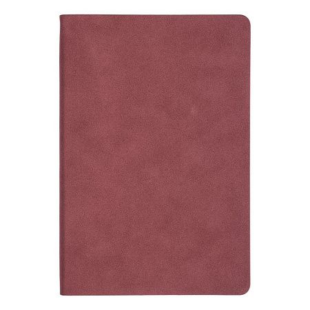 Ежедневник Flexy Nuba А5, бордовый, недатированный, в гибкой обложке