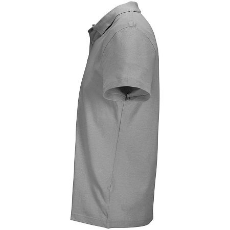 Рубашка поло унисекс Pulse, серый меланж, размер 5XL