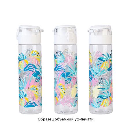 Бутылка для воды "Vita" с нанесением "Джунгли" 600 мл