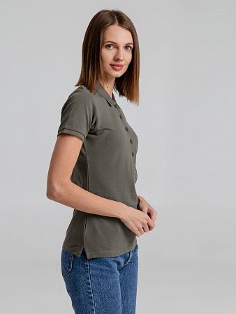 Рубашка поло женская Neptune, темно-серая, размер S